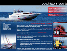 Tablet Screenshot of boathistories.com